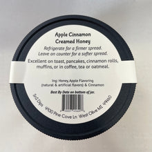 Load image into Gallery viewer, Apple Cinnamon Creamed Honey