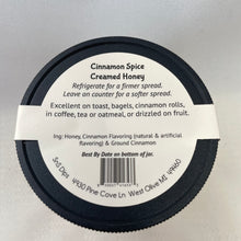 Load image into Gallery viewer, Cinnamon Spice Creamed Honey