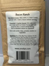 Load image into Gallery viewer, Bacon Ranch Dip Mix
