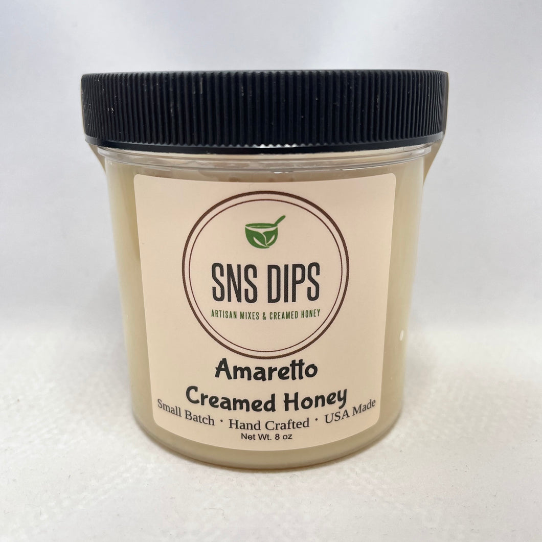 Amaretto Creamed Honey