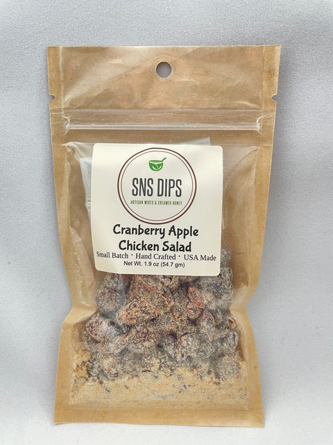SnS Dips Cranberry Apple Chicken Salad Mix, 1.9 oz bag